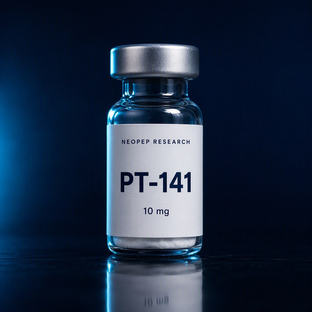 PT-141 research peptide vial