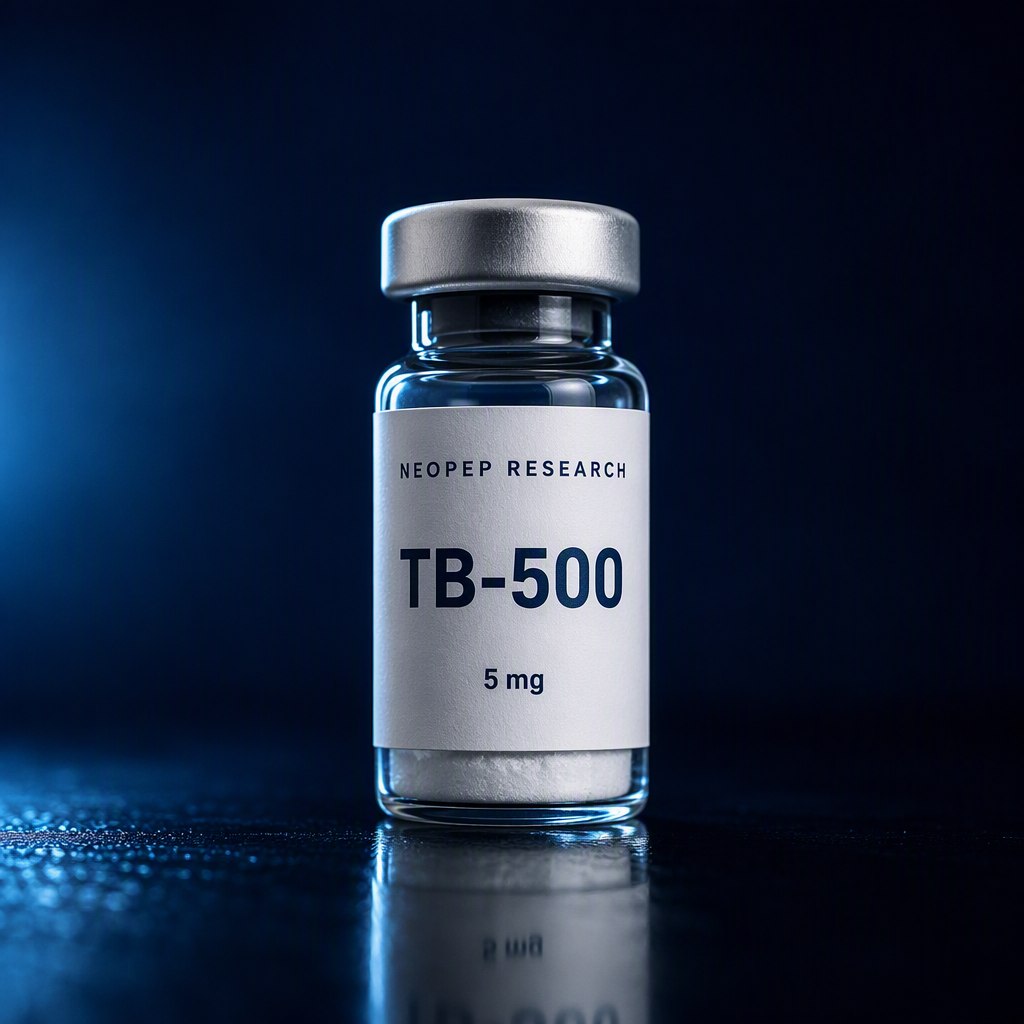 TB-500 research peptide vial